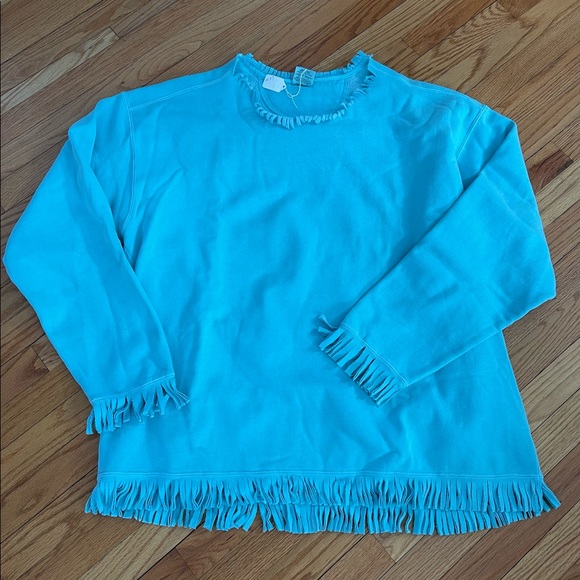 Sweatshirt beach coverup or just a great casual top - Picture 9 of 14